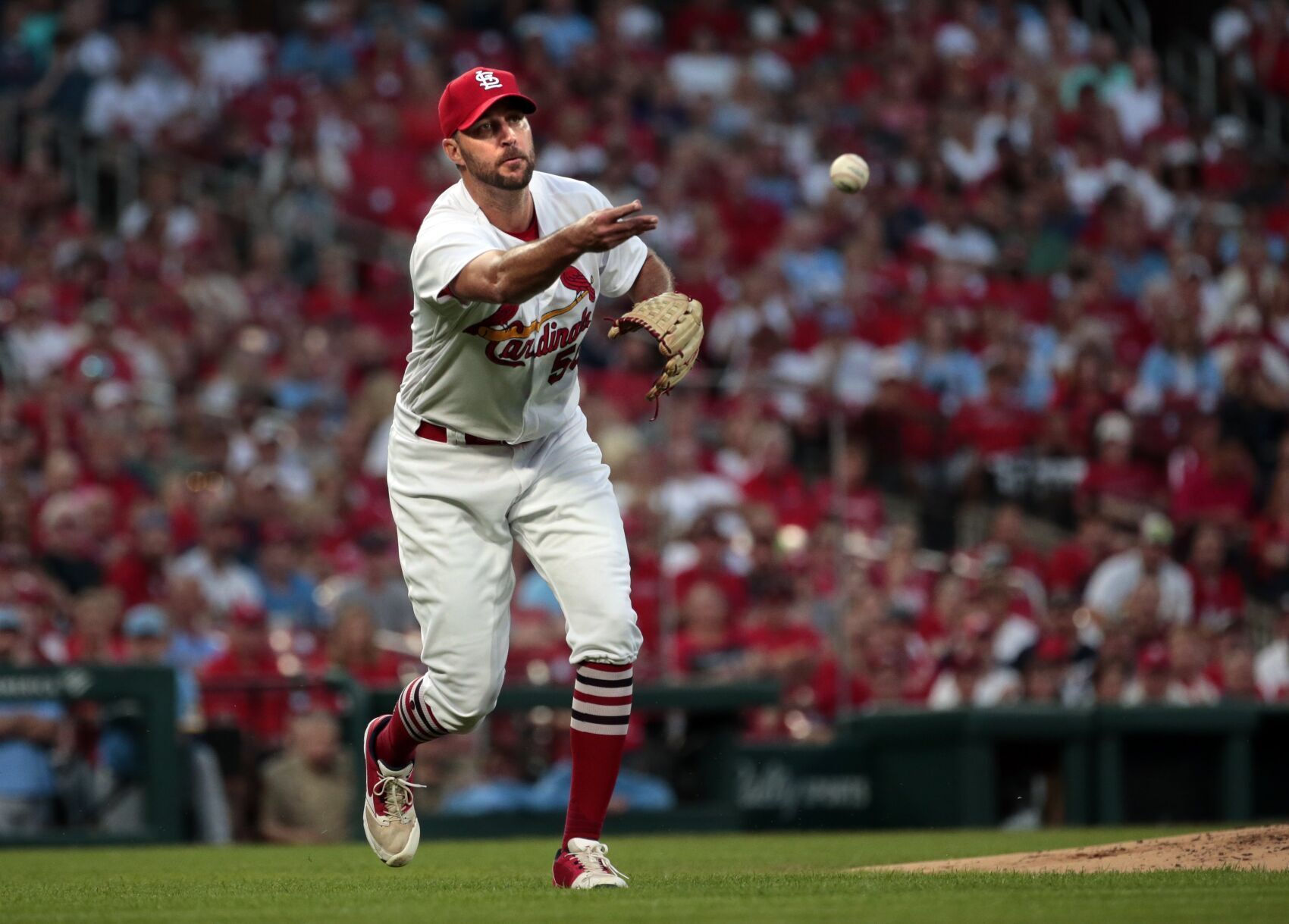 Cardinals, Brewers at Busch